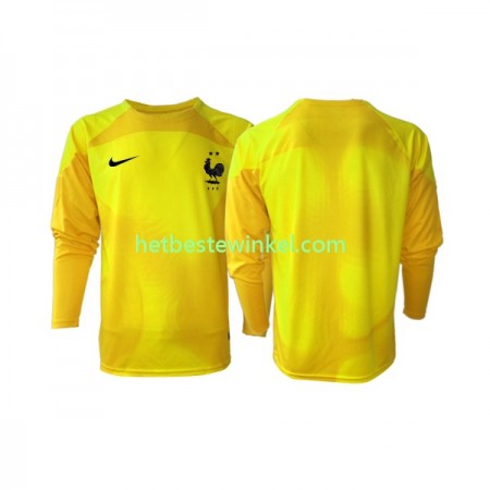 Frankrijk Voetbalshirts Doelman Third WK 2022 - LS